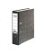 Ordner S80 80024136, A4 80mm breit Karton Wolkenmarmor schwarz