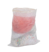 Müllsäcke 410.007, weiß, 30 Liter, mit Zugband