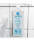 Hygienebeutel 480.190, Gebrauchshinweis, mehrsprachig, weiß, offen