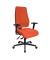 Bürodrehstuhl Lady Sitness orange ohne Armlehnen 