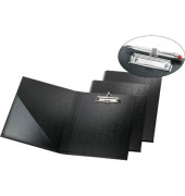 Klemmbrettmappe 11288362, A4, schwarz, Karton mit PP-Überzug