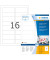 Etiketten Special 10303, weiß 88,9x33,8cm, rechteckig, 