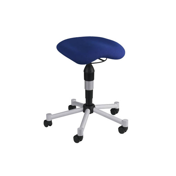 4014296654997 - Hocker BAL27T26 Body Balance 20 blau mit Rollen höhenverstellbar bis 110kg 4014296654997 Topstar 4014296654997 - Hocker BAL27T26 Body Balance 20 blau mit Rollen höhenverstellbar bis 110kg 4014296654997 Topstar
