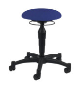 Hocker BAL10T26 Body Balance 10, blau, mit Rollen, höhenverstellbar, bis 110kg