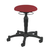 Hocker BAL10T21 Body Balance 10, rot, mit Rollen, höhenverstellbar, bis 110kg