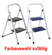 Klapptritt 251201, 1 x 2 Stufen, farbig sortiert, Stahl