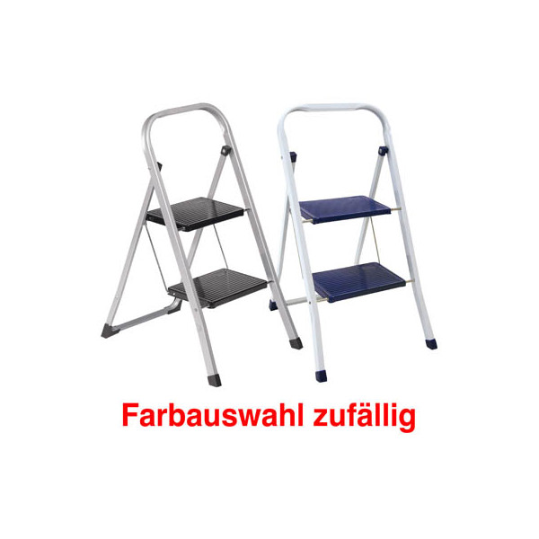 4009977356710 - Stahl Klapptritt 2-stufig farbig sortiert 4009977356710 Head 4009977356710 - Stahl Klapptritt 2-stufig farbig sortiert 4009977356710 Head