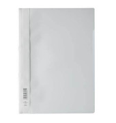 Schnellhefter Serie 2573 979257302, A4, wei&szlig;, Kunststoff, Vorderdeckel transparent