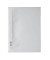 Schnellhefter 979257302, A4, weiß, Kunststoff, Vorderdeckel transparent