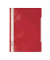 Schnellhefter 979257303, A4, rot, Kunststoff, Vorderdeckel transparent