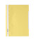 Schnellhefter 979257304, A4, gelb, Kunststoff, Vorderdeckel transparent