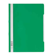 Schnellhefter Serie 2573 979257305, A4, gr&uuml;n, Kunststoff, 80g, Vorderdeckel transparent