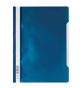 Schnellhefter Serie 2573 979257307, A4, dunkelblau, Kunststoff, Vorderdeckel transparent
