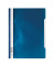 Schnellhefter 979257307, A4, dunkelblau, Kunststoff, Vorderdeckel transparent