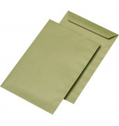 Versandtaschen 30006874, C5, ohne Fenster, nassklebend, 90g, braun