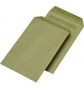 Versandtaschen 30006888, C5, ohne Fenster, selbstklebend, 90g, braun