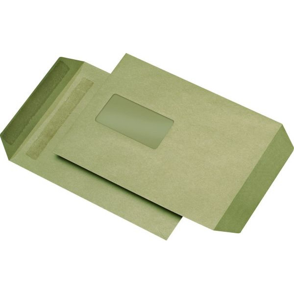 4003928352226 - Versandtaschen BlessOf 30006880 C5 mit Fenster selbstklebend 90g braun 4003928352226 500 Stück