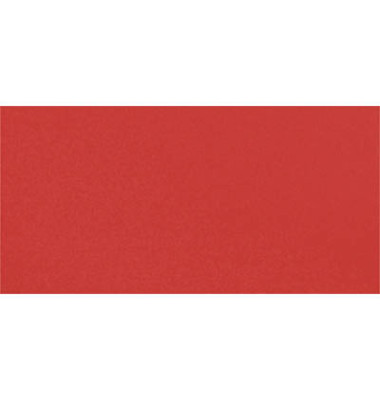 Designbriefumschläge Din Lang+ EcoRainbow ohne Fenster haftklebend 80g intensivrot