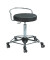 Arbeitsstuhl 1254 Laborhocker Drehhocker schwarz