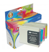 Druckerpatrone B45 (kompatibel zu brother LC-1000/970), schwarz/cyan/magenta/gelb, ca. 845 / 3x 1760 Seiten