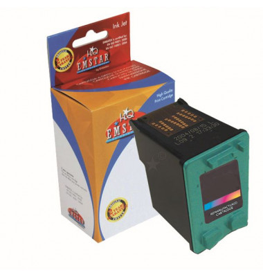 Druckerpatrone H75 (kompatibel zu HP 343), color (cyan/magenta/gelb), ca. 3x 560 Seiten