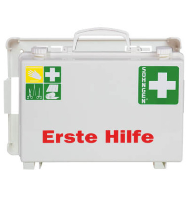 Erste-Hilfe-Koffer weiß gefüllt DIN 13157 Erste-Hilfe-Koffer weiß gefüllt DIN 13157