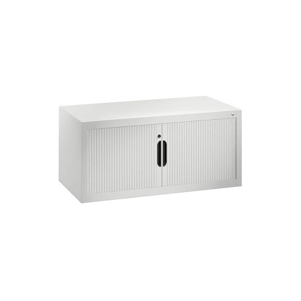 CP-Möbel Aufsatzaktenschrank 3262-00, Kunststoff/Stahl abschließbar, 100 x 45 x 42 cm, keine Fachböden, lichtgrau 4025314917819 CP-Möbel