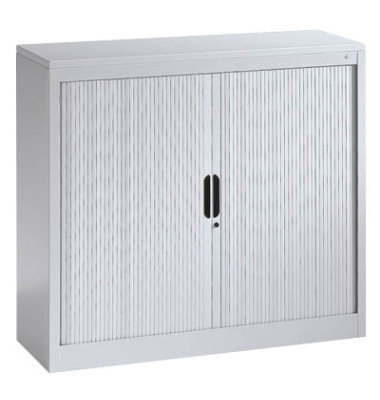 Aktenschrank 3242-00, Kunststoff/Stahl abschließbar, 3 OH, 100 x 103 x 42 cm, lichtgrau Aktenschrank 3242-00, Kunststoff/Stahl abschließbar, 3 OH, 100 x 103 x 42 cm, lichtgrau
