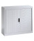 Aktenschrank 3242-00, Kunststoff/Stahl abschließbar, 3 OH, 100 x 103 x 42 cm, lichtgrau