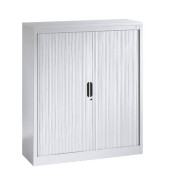 Rollladenschrank Omnispace 322300S10055, abschlie&szlig;bar, 4 OH, lichtgrau, 120x134,5x42cm (BxHxT)