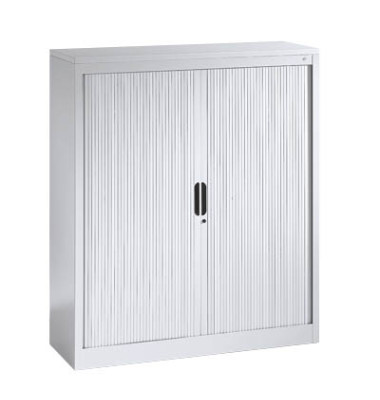 Rollladenschrank Omnispace 322300S10055, abschlie&szlig;bar, 4 OH, lichtgrau, 120x134,5x42cm (BxHxT)