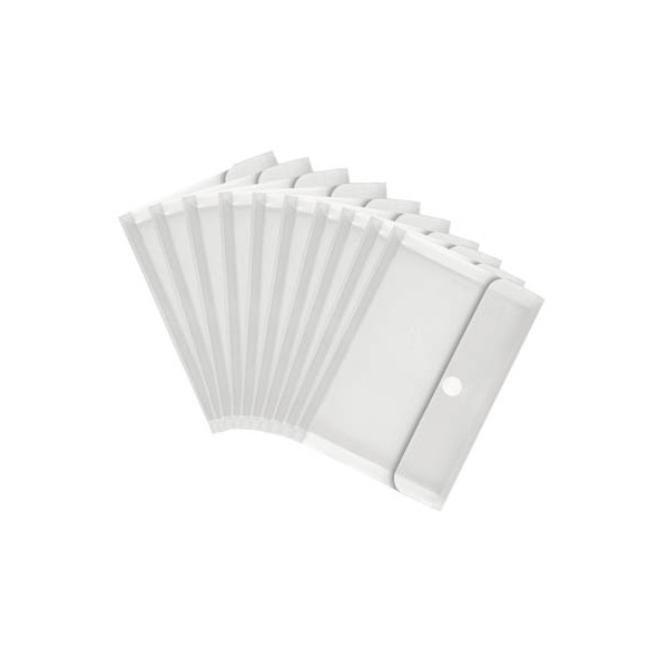 4250037413199 - Dokumententasche 40105-04 A4 transparent farblos Polypropylen (PP) Klettverschluss 4250037413199 10 Stück