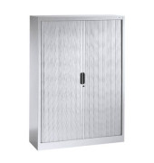 Aktenschrank 3213-00, Kunststoff/Stahl abschließbar, 4 OH, 120 x 166 x 42 cm, lichtgrau