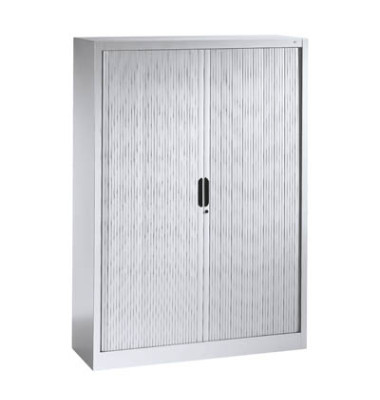 Rollladenschrank Omnispace 321300S10048, abschlie&szlig;bar, 4 OH, lichtgrau, 120x166x42cm (BxhxT)