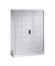 Aktenschrank 3213-00, Kunststoff/Stahl abschließbar, 4 OH, 120 x 166 x 42 cm, lichtgrau