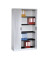 Aktenschrank 3202-00, Kunststoff/Stahl abschließbar, 5 OH, 100 x 198 x 42 cm, lichtgrau