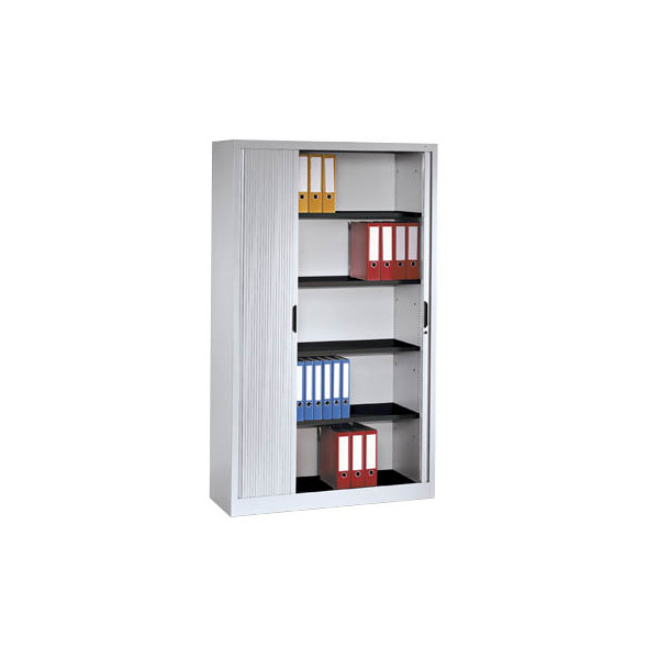 4050646265796 - Aktenschrank 3202-00 Kunststoff Stahl abschließbar 5 OH 100 x 198 x 42 cm lichtgrau 4050646265796 C+P-Möbel