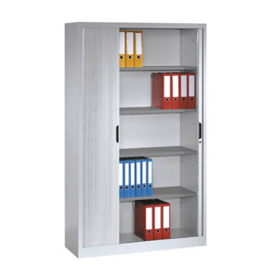 Rollladenschrank Omnispace 320300S10076, abschlie&szlig;bar, 5 OH, lichtgrau, 120x198x42cm (BxHxT)