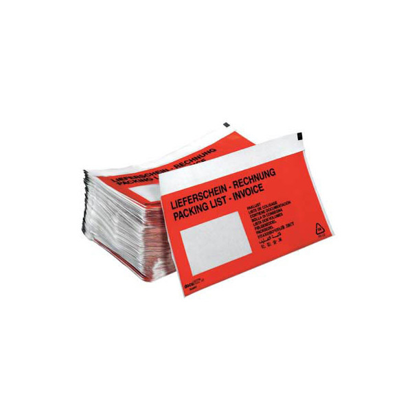 4009445352121 - Lieferscheintaschen classic Standard 2FVDO335212 Din Lang LIEFERSCHEIN - RECHNUNG selbstklebend  4009445352121 1000 Stück
