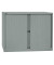 Aktenschrank EuroTambours™ PLUS ET412102SSL855, Kunststoff/Stahl abschließbar, 2,5 OH, 120 x 103 x 43 cm, silber