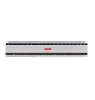 Alu-Lineal 018200000 silber 20cm Alu-Lineal 018200000 silber 20cm