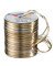 Geschenkband Raffia 138-104, 3mm x 50m, creme/braun