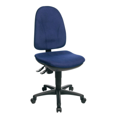 Bürodrehstuhl Point 30 ohne Armlehnen blau Bürodrehstuhl Point 30 ohne Armlehnen blau