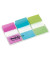 Haftmarker 680PBGEU, Index, 25,4x43,2mm, 3-farbig sortiert, ohne, Z-Notes, rechteckig