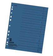 Trennbl&auml;tter 80001605 A4 blau 230g Karton