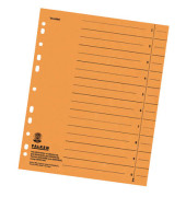 Trennblätter 8000 A4 orange 230g