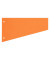 Trennstreifen 10838498 Trapez orange 190g gelocht 23x12cm 