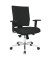 Bürostuhl Lightstar 10, schwarz / silber, bis 110kg