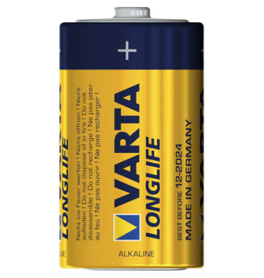 Batterien LONGLIFE, Mono D / Mono / LR20, 1,5 Volt Batterien LONGLIFE, Mono D / Mono / LR20, 1,5 Volt