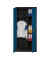 Garderobenschrank 9260-30, Metall, 1 Abteil mit 1 Fach, abschließbar, 93x195cm (BxH), blau